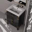 Meuble-lavabo simple avec plateau en acrylique-1649990048