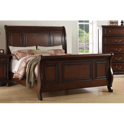 1Pc Bed Two Panel Bed Headboard And Footboard Bedroom Furniture