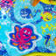 Tapis de jeu gonflable avec glissade pour enfants Banzai Splish 'N Splash