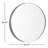 Valo Metal Round Mirror-401648714