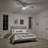 Sola 54" Matte White LED Ceiling Fan-773059936-773059948