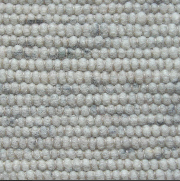 David Solid Colour Wool Area Rug, Rectangular 170 x 240cm