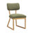 Green Performance Upcycled Fabric Dining Chair-1999963436