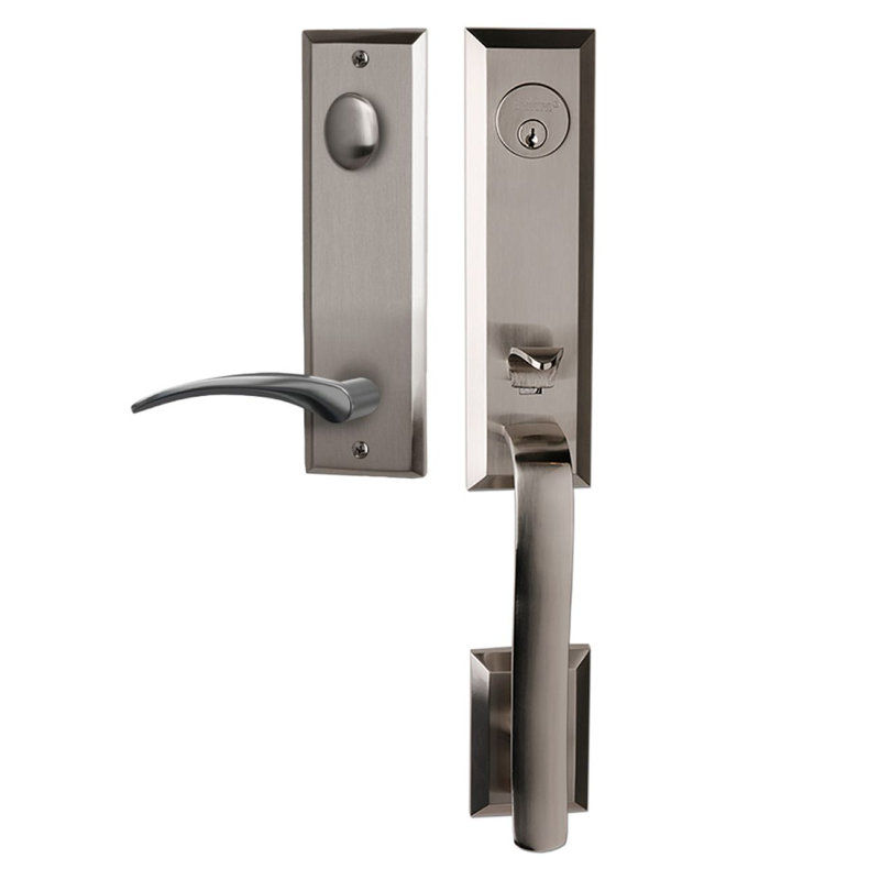 Bravura 971-937 Active Austin Handleset with Tybee Lever in Satin Nickel - L, Left, Satin Nickel