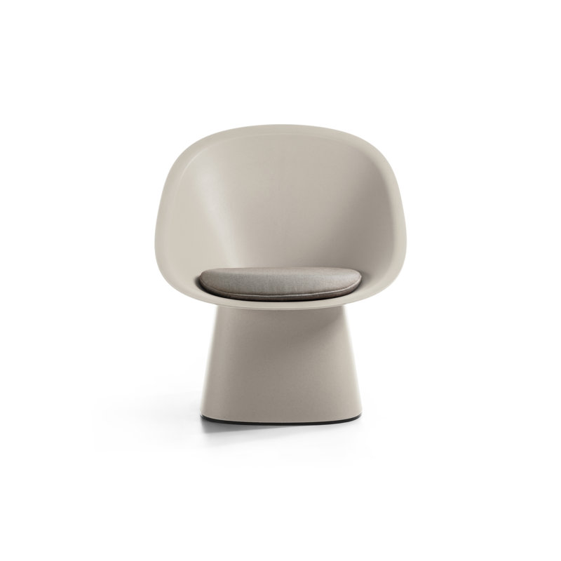 Sensu Outdoor Lounge Chair, Silver