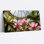 «Magnolia Flowers In Greenhouse», ensemble de 1 reproduction d'art sur toile tendue sur toile