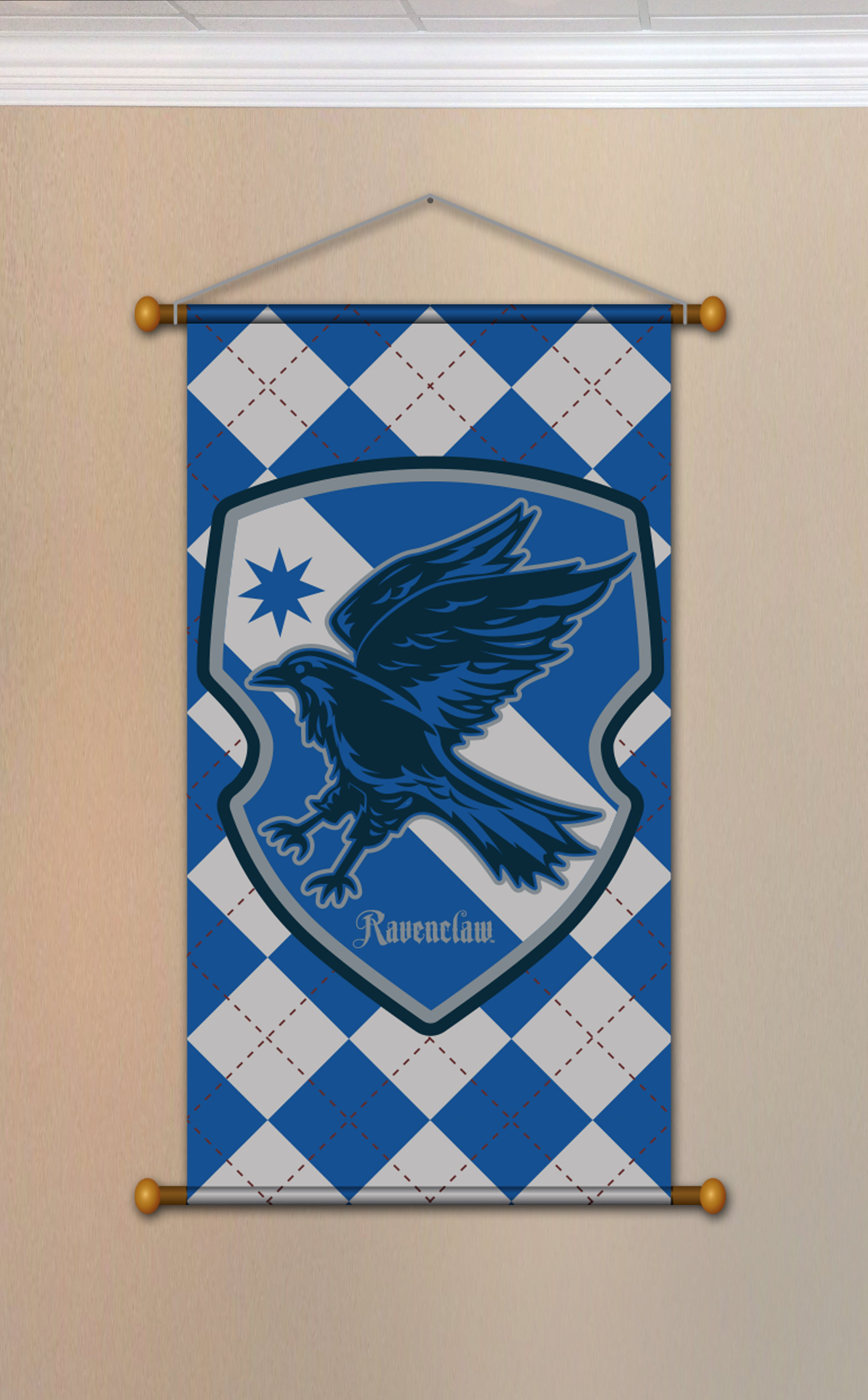 Cinereplicas Harry Potter - Wall Banner Gryffindor - Official License
