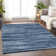 Premium Machine Washable Prisco Blue Rug