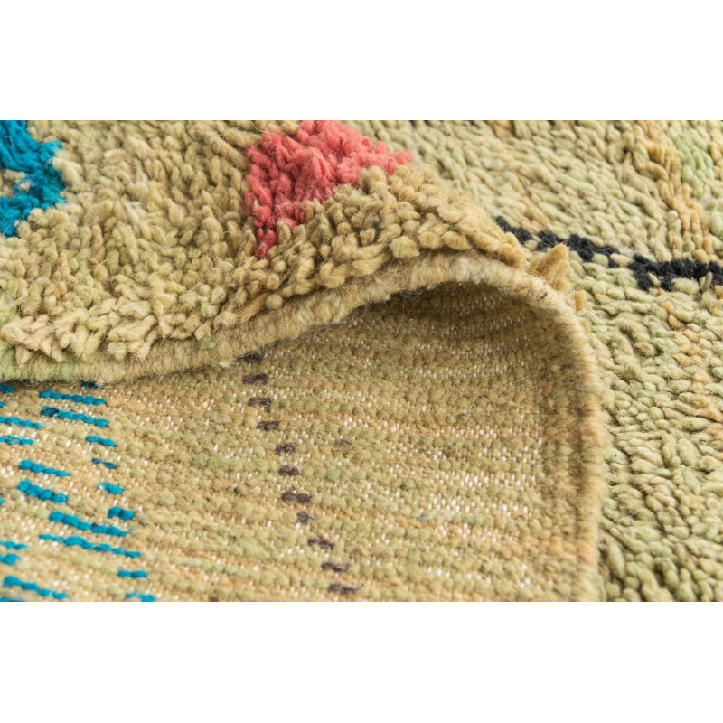 Tapis vert Parra 5 x 8