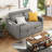Vadims Upholstered 48.5'' Reclining Sleeper Sofa-1009476400