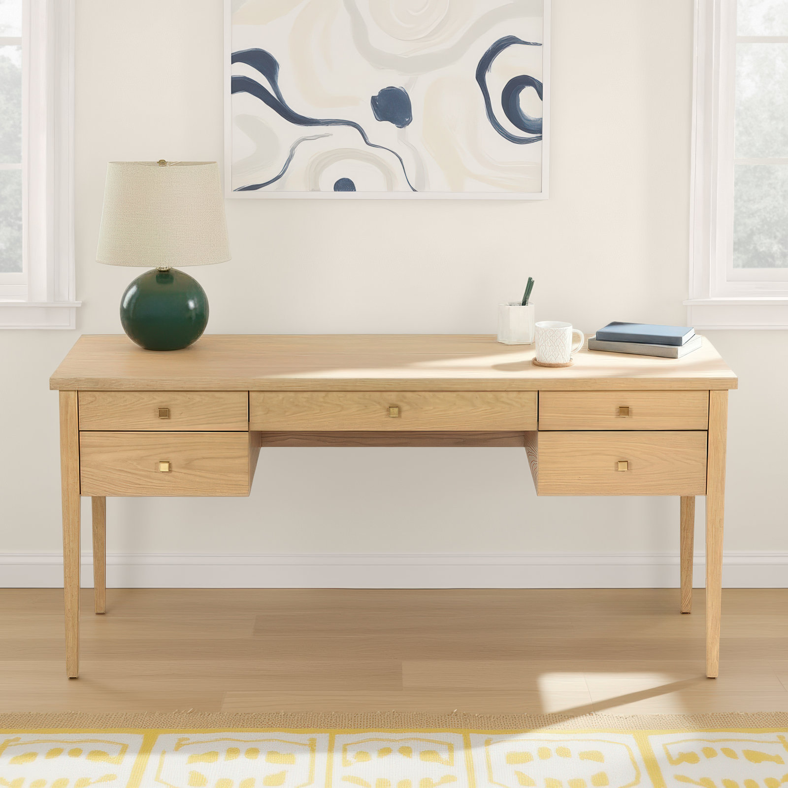 Celina 65.8 " Executive Desk
