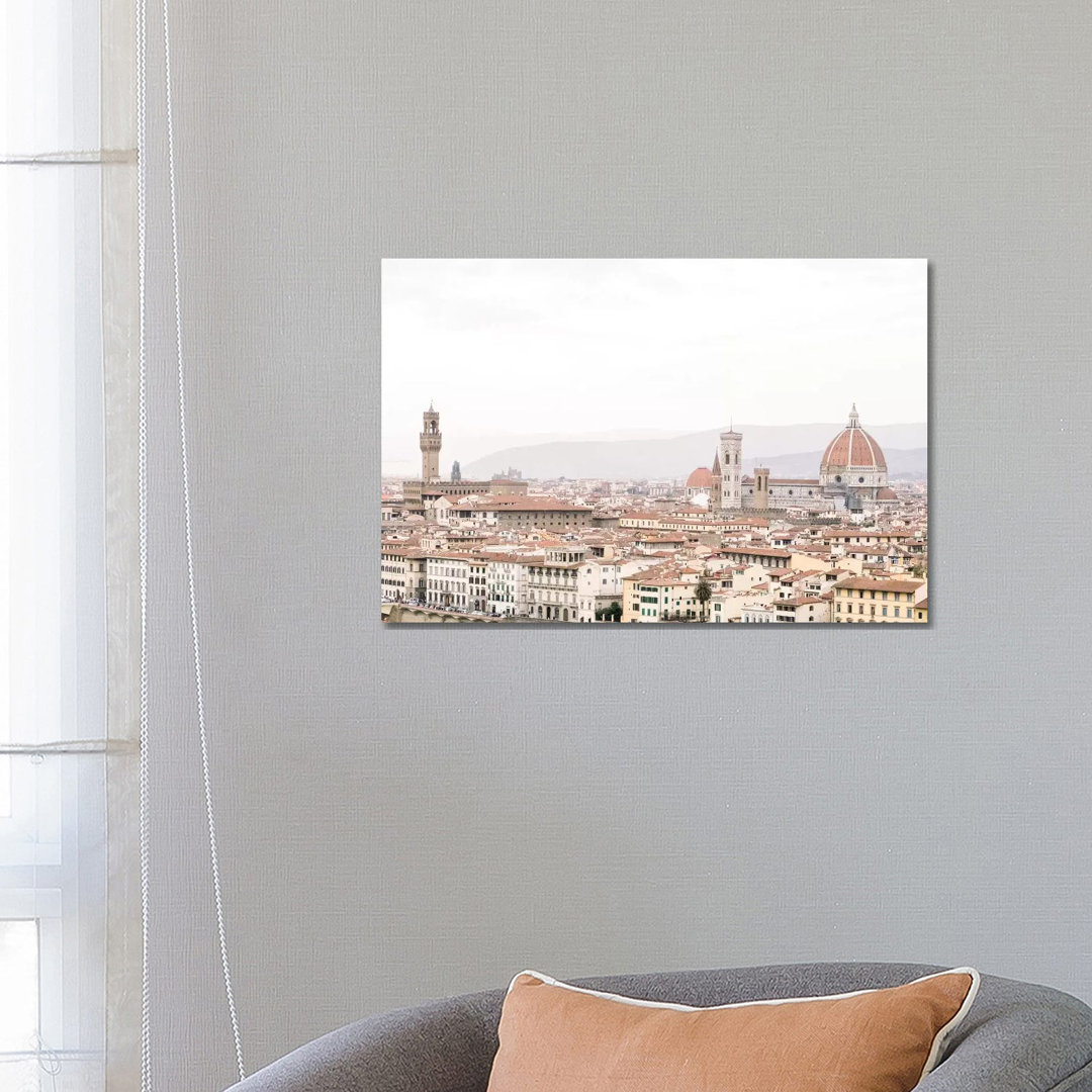 Cityscape III, Florence, Italy - Wrapped Canvas Print