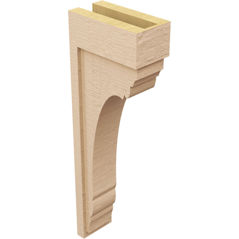 Bois de cèdre brut Warren, H 30 po x l 5 po x P 10 po