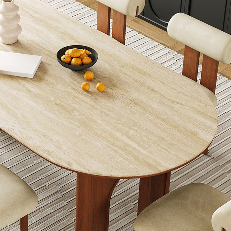 Ensemble de table et chaises de salle à manger French Vintage, H 29,52 po x L 55,11 po x l 31,49 po