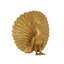 Sculpture paon faite main en polystone