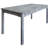 Aleha 4 - Person Acacia Solid Wood Patio Dining Set Umbrella Hole Included Rectangular Table