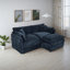 Canapé-lit en chenille moderne avec repose-pieds-1076184506-1076184508