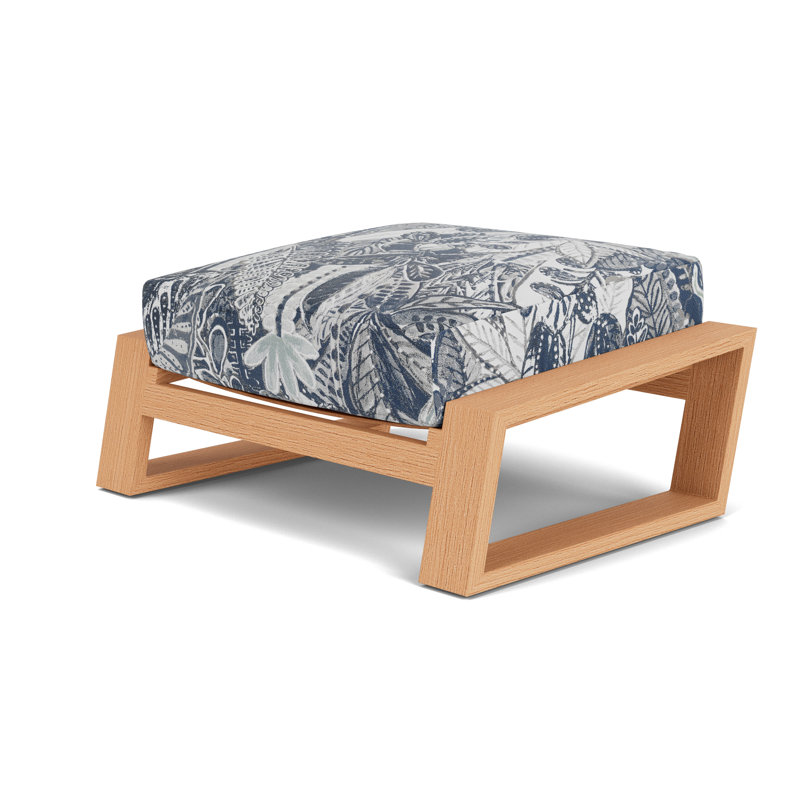 Pursuit Outdoor Ottoman, Wayfarer Mist
