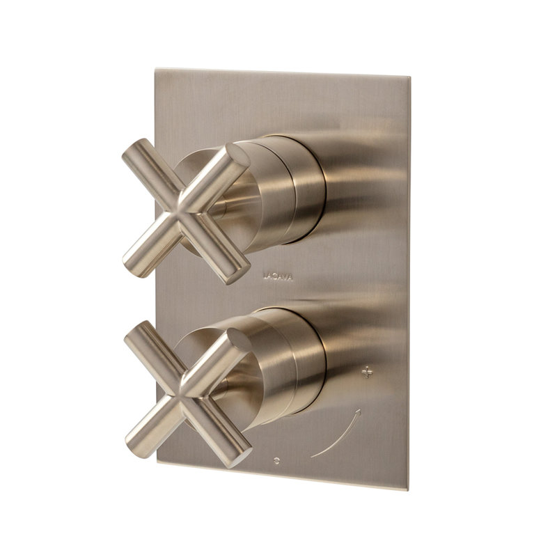 Progressive Pressure Balancing Mixer, Brushed Nickel