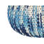 Maxville 50cm Wide Round Abstract Pouffe Ottoman