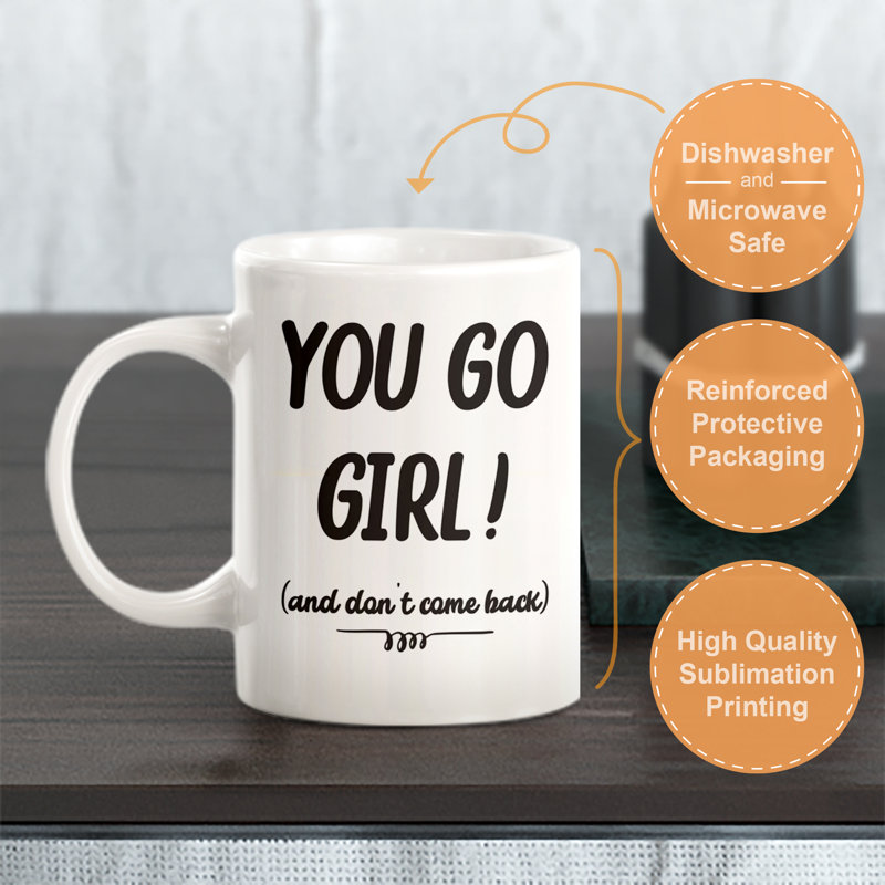 Polypropylene Plastic Coffee Mug
