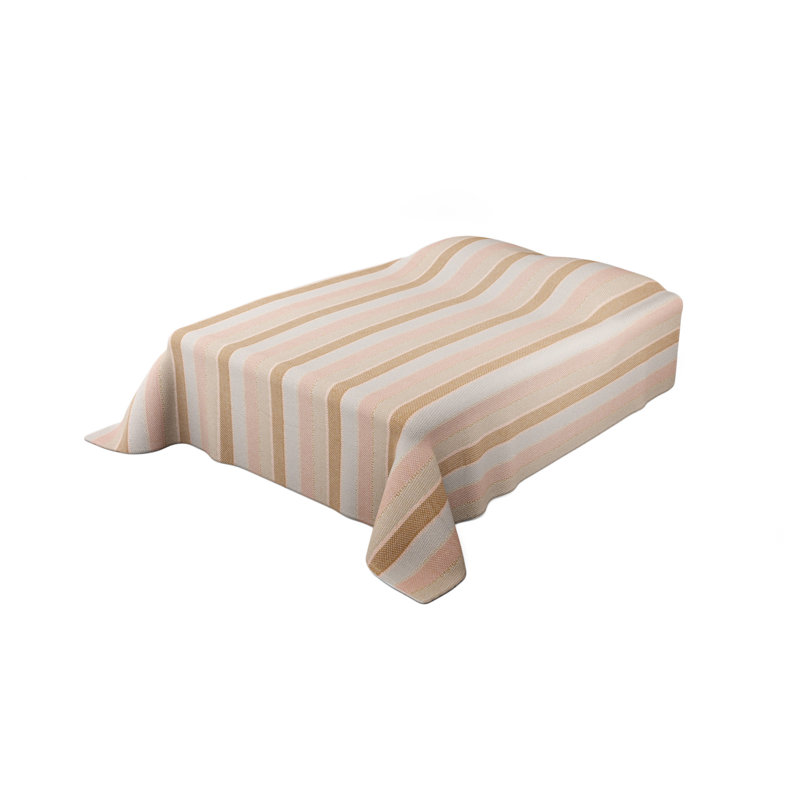 Patchway Cotton Geometric Shapes Bedspread, 140 x 210cm Bedspread
