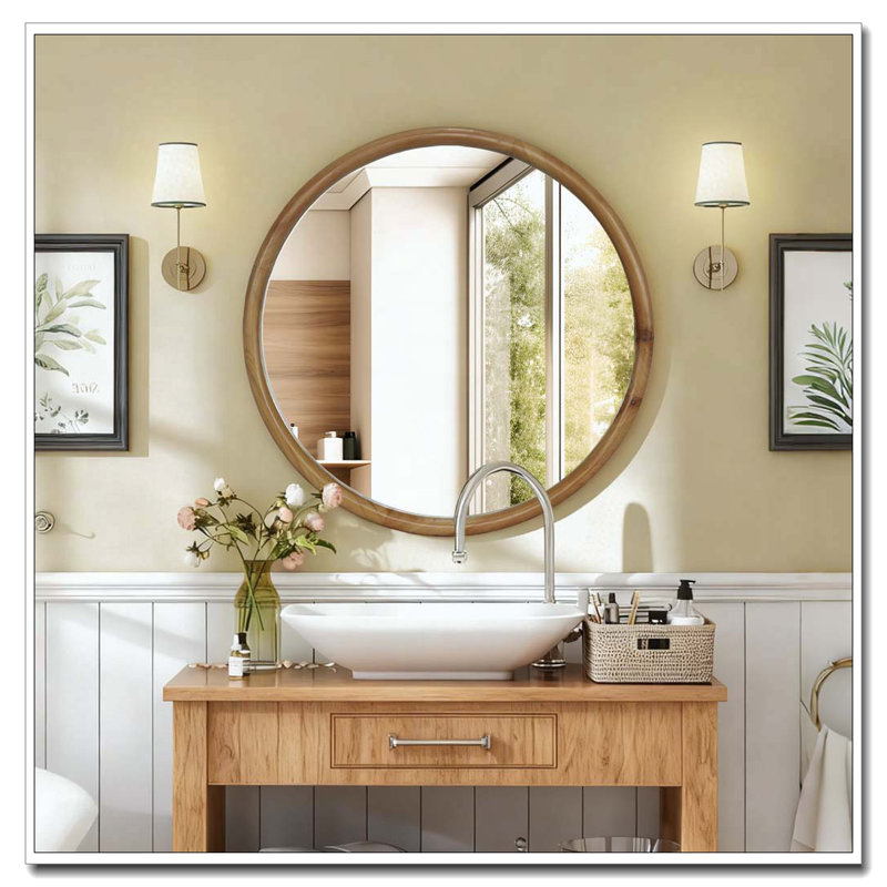 Miroir mural rond, 31.50"