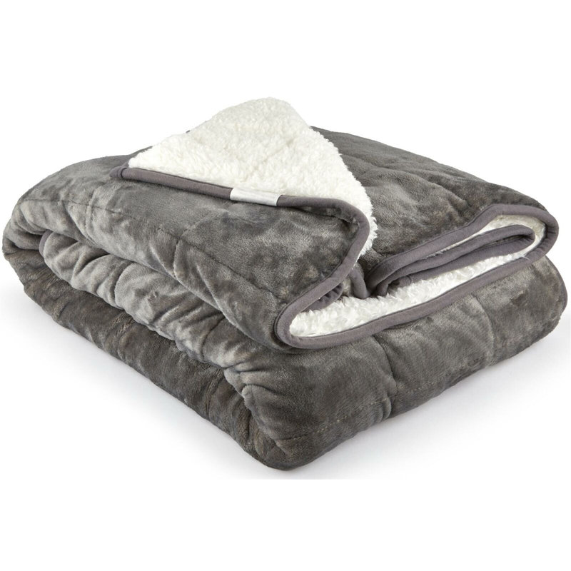 Weighted Throw Blanket, Grey