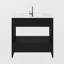Ensemble de meuble-lavabo simple 36 po Sallisaw-947653869