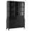 Colonial Solid Wood China Cabinet