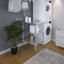 Table de travail en acier inoxydable avec deux tablettes-60901484