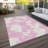 Aquaisha Abstract Indoor / Outdoor Rug-109612497