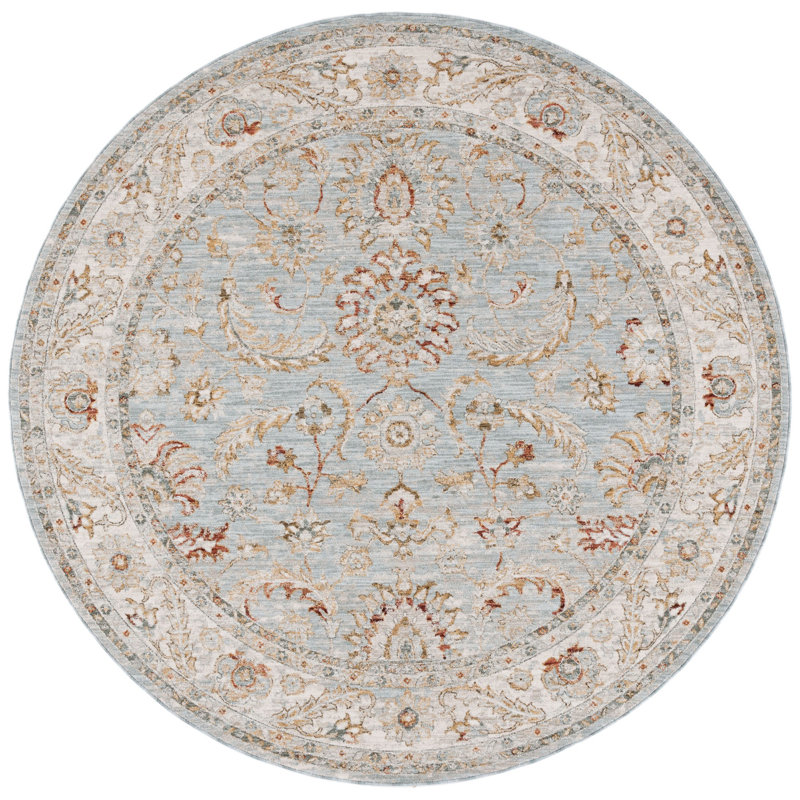 Xanthi Performance Oriental Rug, Round 6'7"