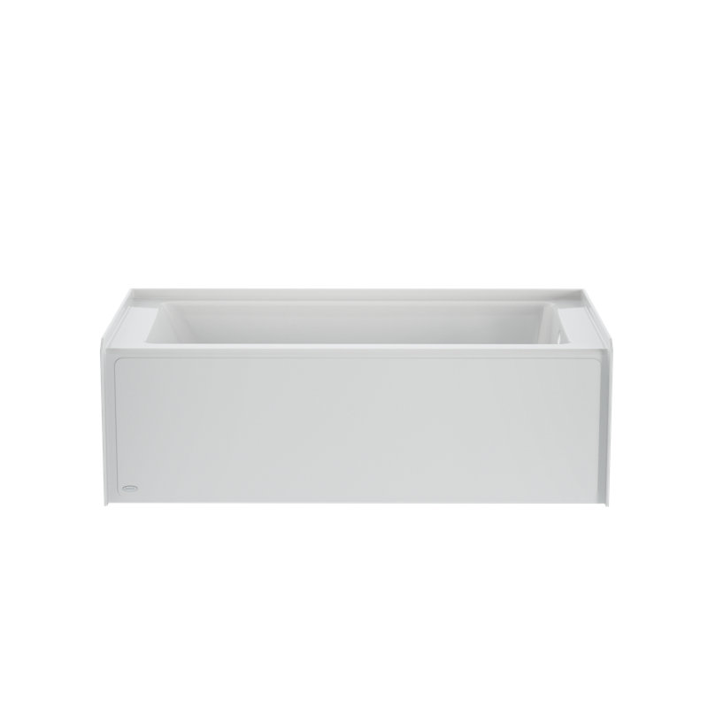 SIGNATURE® Rectangle Flat Front 6030 Skirted Whirlpool, Yes, Right