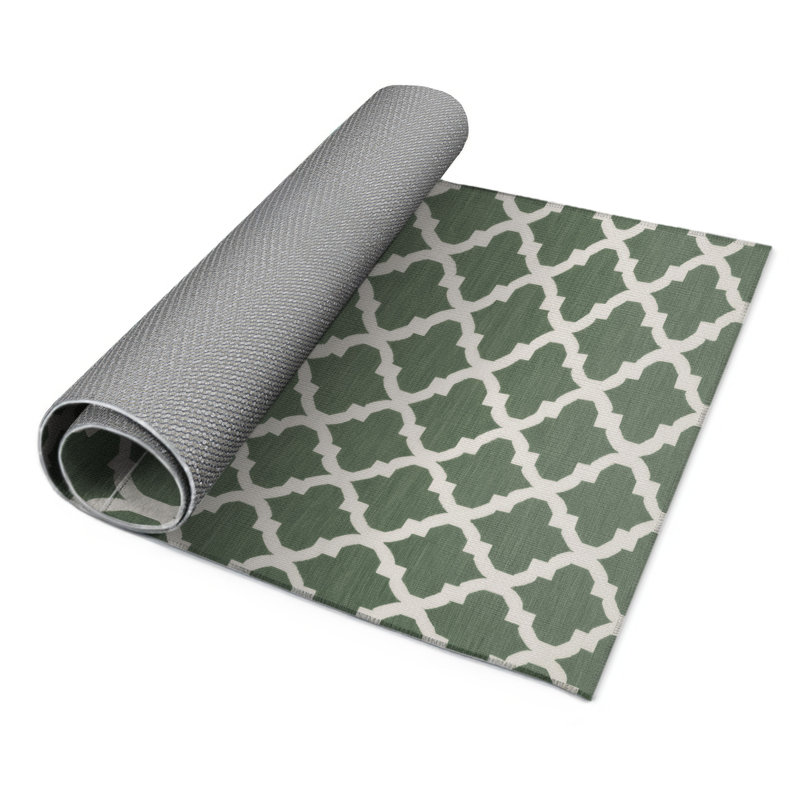 Tapis vert intérieur et extérieur Trellis, Rectangulaire 2 pi x 3 pi