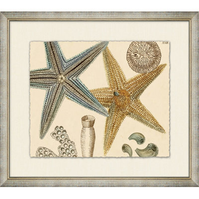 «Horizontal Sea Collection 1», peinture encadrée sur papier