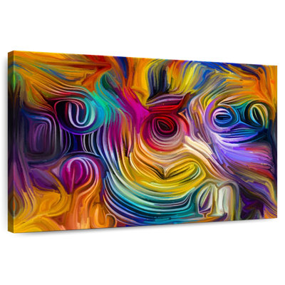 Avery Abstract Tropical Flowers
