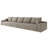 168" Cloud Sectional Couch,Modern Modular Sofa with Deep Seat-64929477