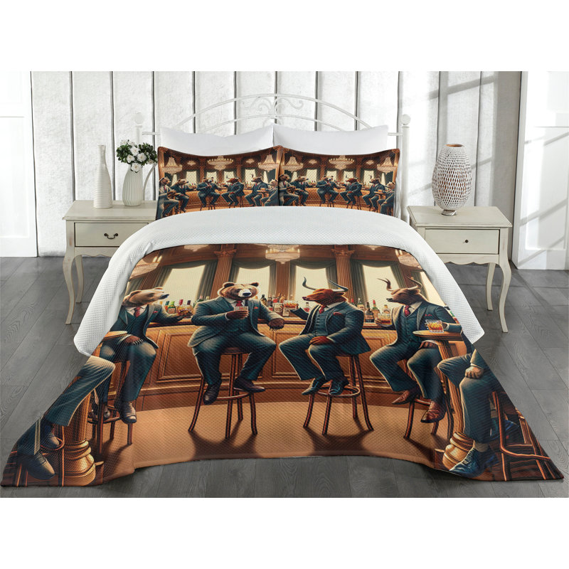 Polyester Coverlet, Queen Coverlet + 2 Standard Shams