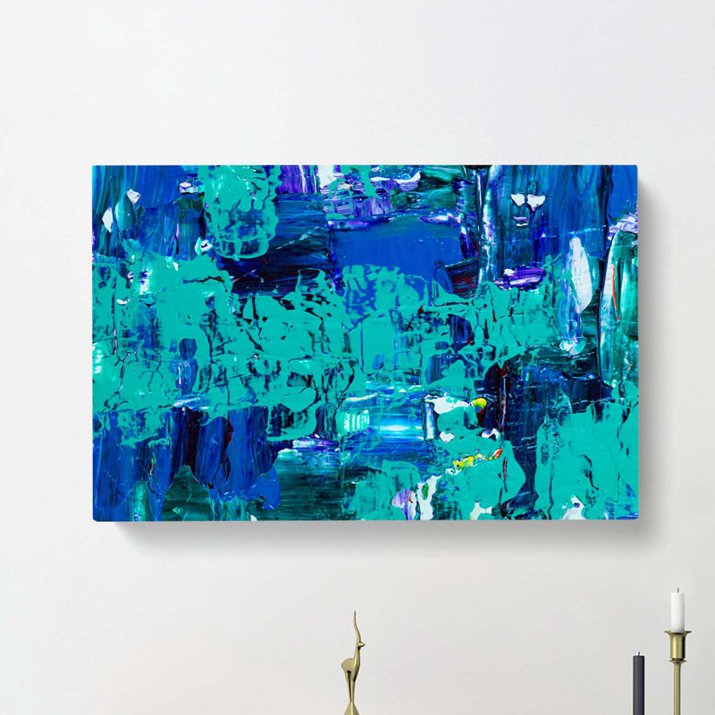 Abstract Art Painting Vol.228 by S.Johnson - Wrapped Canvas, 50cm H x 76cm W x 3cm D