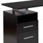 Desk with Two Drawers and Metal Frame-1255066938
