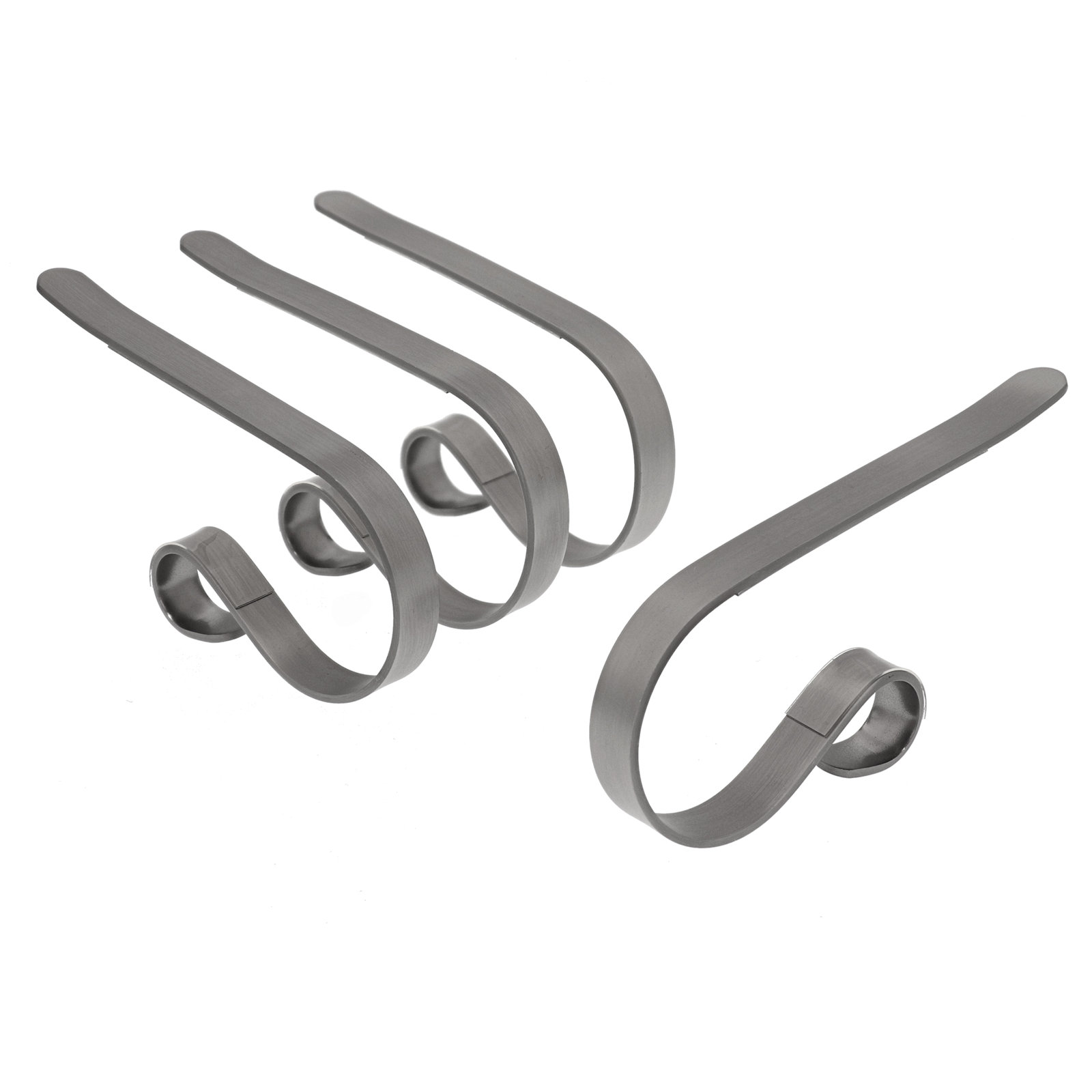 Stocking Holder, Pewter