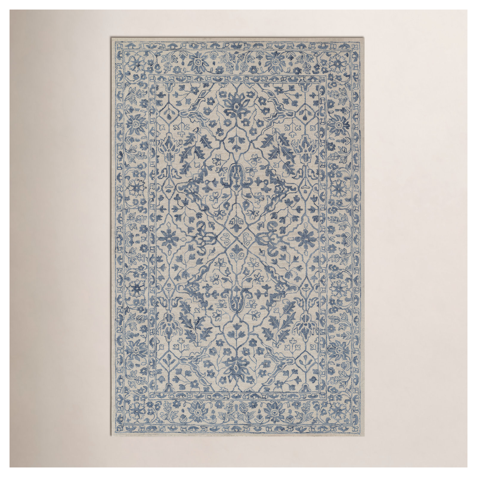 Bayford Handmade Wool Rug, Rectangle 3'6" x 5'6"