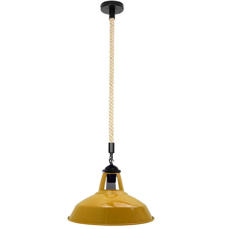Cates 1 - Light Dome Pendant, Yellow