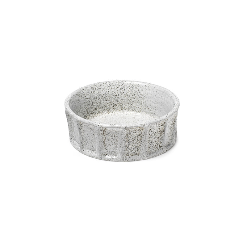 Petit bol en céramique blanche, 9"