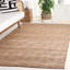 Tapis géométrique en jute de coton naturel / noir / brun Taliyah-1947094029
