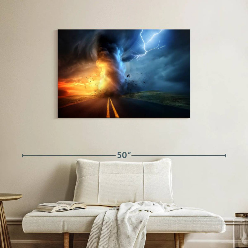 Tornade d'Alvord et orage