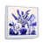 White Floater Framed