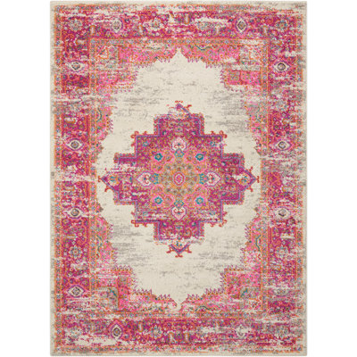 Tapis ivoire traditionnel Augusta