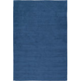 Farrow & Ball Cut And Loop Stripe Bay Blue Area Rug